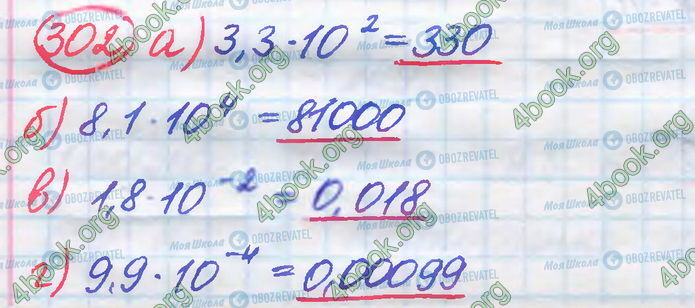 ГДЗ Алгебра 8 класс страница 302